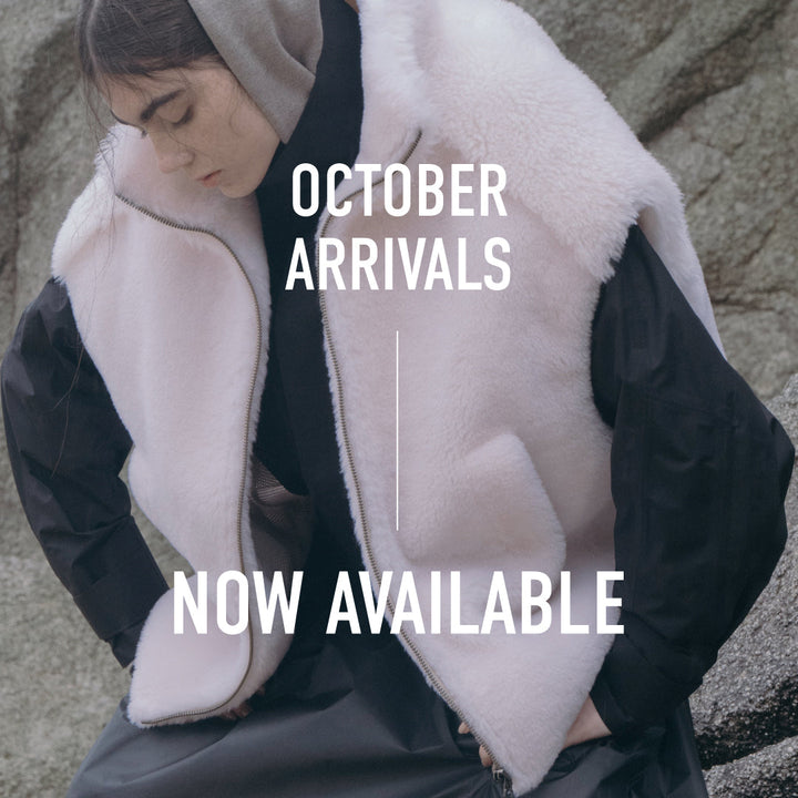 NEW ARRIVALS ー OCTOBER